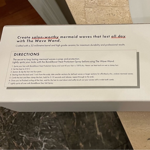 Wave Wand by bondi- like new - Picture 3 of 4